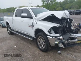 2016 Ram 2500 Laramie Longhorn with VIN 3C6UR5GL2GG333365, listed as a IAAI auction lot 42172789 with 108,488 mi miles and . Bid and sale history available at DreamBid. Image 1.