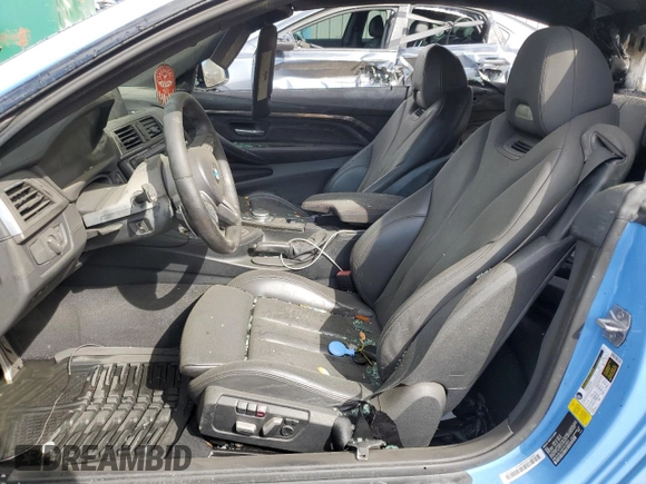 2016 BMW M4 with VIN WBS3U9C5XGP970025, listed as a Copart auction lot 46482935 with 0 mi miles and Non Repairable. Bid and sale history available at carsss.com. Image 7.