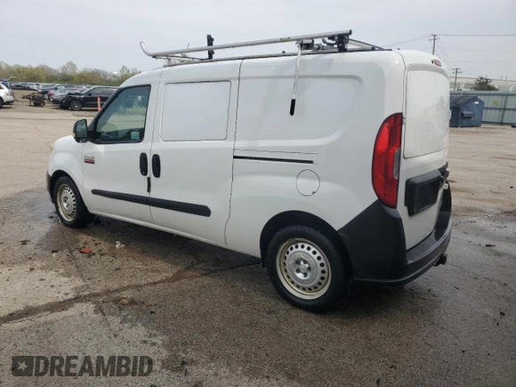 2018 Ram ProMaster City Cargo Tradesman with VIN ZFBERFAB9J6L61209, listed as a Copart auction lot 53800685 with 122,304 mi miles and Clean Title. Bid and sale history available at DreamBid. Image 2.