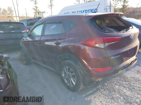 2017 Hyundai Tucson SE with VIN KM8J3CA4XHU500746, listed as a IAAI auction lot 41687679 with 69,826 mi miles. Bid and sale history available at carsss.com. Image 3.