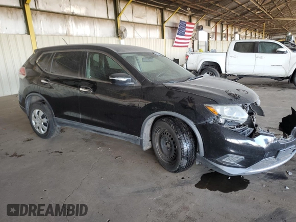 2015 Nissan Rogue SV with VIN KNMAT2MTXFP512506, listed as a Copart auction lot 88426005 with Not Provided miles and Salvage Title. Bid and sale history available at DreamBid. Image 4.