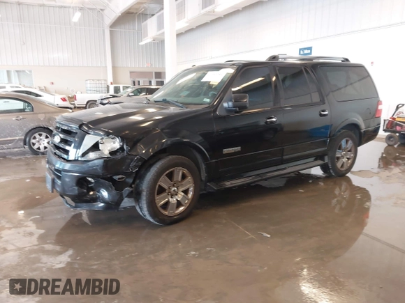 2007 Ford Expedition Max Limited with VIN 1FMFK20577LA22657, listed as a IAAI auction lot 41362759 with 216,844 mi miles and . Bid and sale history available at DreamBid. Image 2.