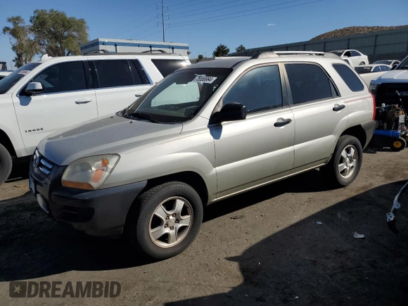2006 Kia Sportage LX z VIN KNDJF724967294171, wystawiony jako Copart lot #75556994 z przebiegiem 141 868 mil mil oraz Szkoda całkowita • Salvage title. Historia ofert i sprzedaży dostępna na DreamBid. Obrazek 1.