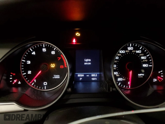 2010 Audi A5 Premium Plus with VIN WAULFAFH6AN011455, listed as a Copart auction lot 52769735 with 89,584 mi miles and Salvage Title. Bid and sale history available at carsss.com. Image 9.