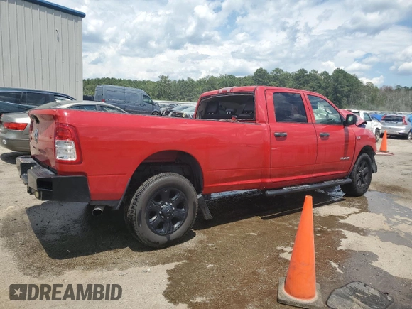 2020 Ram 2500 Tradesman with VIN 3C6UR5HJ6LG307875, listed as a Copart auction lot 61817854 with 0 mi miles and Non Repairable. Bid and sale history available at carsss.com. Image 3.
