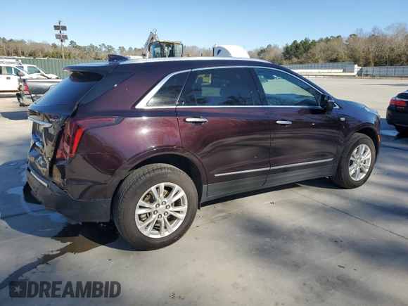 2021 Cadillac XT5 FWD Luxury with VIN 1GYKNAR47MZ149457, listed as a Copart auction lot 87817655 with 42,328 mi miles and Salvage Title. Bid and sale history available at carsss.com. Image 3.