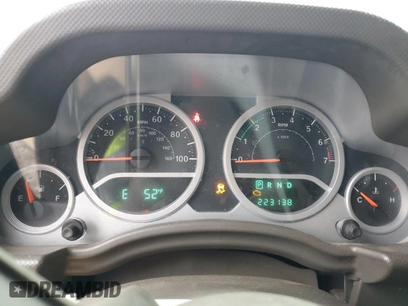 2008 Jeep Wrangler Unlimited Sahara with VIN 1J4GA59168L580525, listed as a Copart auction lot 47147905 with 223,138 mi miles and Salvage Title. Bid and sale history available at carsss.com. Image 9.