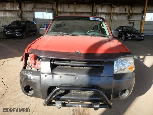 2004 Nissan Frontier 2WD with VIN 1N6DD26T04C472333, listed as a Copart auction lot 81077484 with 226,990 mi miles and Salvage Title. Bid and sale history available at carsss.com. Image 5.