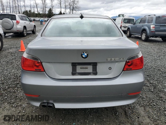 2007 BMW 5 Series 530xi with VIN WBANF73517CY16676, listed as a Copart auction lot 51136895 with Not Provided miles and Clean Title. Bid and sale history available at carsss.com. Image 6.