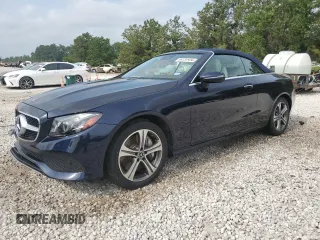 2018 Mercedes-Benz E-Class E 400 with VIN WDD1K6GB1JF041380, listed as a Copart auction lot 56132924 with 34,141 mi miles and Clean Title. Bid and sale history available at carsss.com. Image 1.
