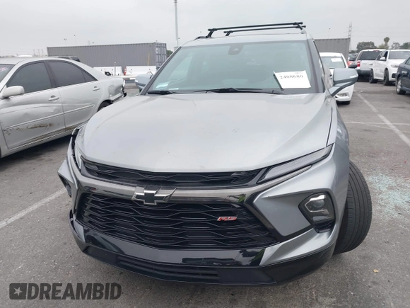 2023 Chevrolet Blazer RS с VIN 3GNKBERS1PS193838, выставлен на аукционе IAAI как лот 42408680 с пробегом 24 881 миль миль и . История ставок и продаж доступна на DreamBid. Изображение 12.