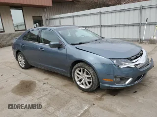 2012 Ford Fusion SEL with VIN 3FAHP0JG3CR357497, listed as a Copart auction lot 53623375 with 110,776 mi miles and Salvage Title. Bid and sale history available at carsss.com. Image 4.
