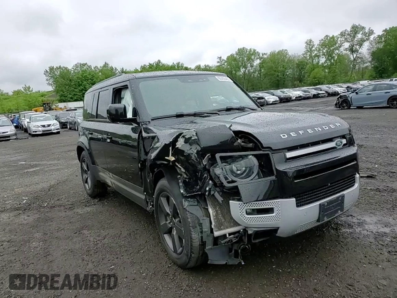 2020 Land Rover Defender HSE with VIN SALE9EEU8L2014797, listed as a Copart auction lot 60465465 with 43,427 mi miles and Salvage title. Bid and sale history available at DreamBid. Image 14.