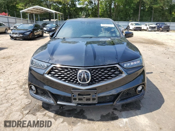 2020 Acura TLX w/A-Spec Pkg with VIN 19UUB3F68LA003298, listed as a Copart auction lot 66544714 with 47,326 mi miles and Salvage Title. Bid and sale history available at carsss.com. Image 5.