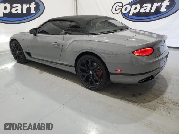 2023 Bentley Continental GT GT V8 z VIN SCBDG4ZG0PC006798, wystawiony jako Copart lot #84962754 z przebiegiem 5 073 mil mil oraz Szkoda całkowita • Salvage title. Historia ofert i sprzedaży dostępna na DreamBid. Obrazek 2.