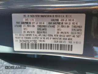 2020 Mazda CX-30 Premium with VIN 3MVDMAEM3LM107650, listed as a Copart auction lot 44573705 with 13,042 mi miles and Clean title. Bid and sale history available at DreamBid. Image 13.