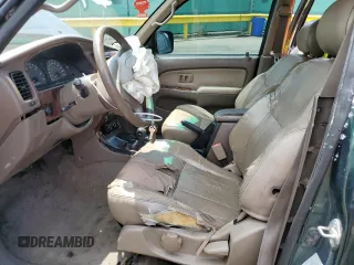 1999 Toyota 4Runner Limited z VIN JT3HN87R2X0246277, wystawiony jako Copart lot #59395245 z przebiegiem 301 405 mil mil oraz Nie do naprawy • Non repairable. Historia ofert i sprzedaży dostępna na DreamBid. Obrazek 7.