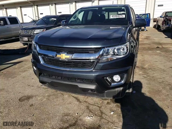 2019 Chevrolet Colorado 4WD LT with VIN 1GCGTCEN0K1121829, listed as a Copart auction lot 43394075 with 54,708 mi miles and Salvage Title. Bid and sale history available at carsss.com. Image 11.