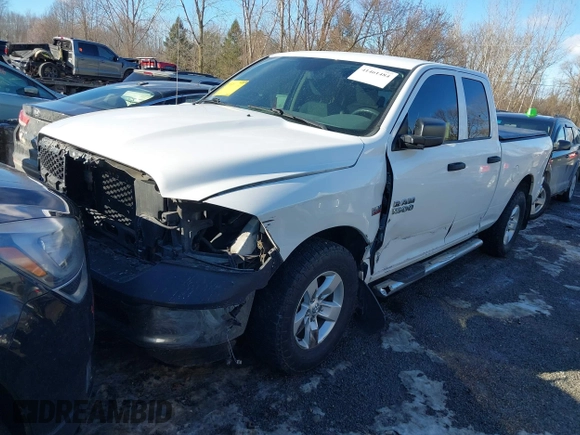 2014 Ram 1500 Tradesman z VIN 1C6RR7FT4ES428843, wystawiony jako IAAI lot #41461484 z przebiegiem 87 987 mil mil oraz . Historia ofert i sprzedaży dostępna na DreamBid. Obrazek 20.