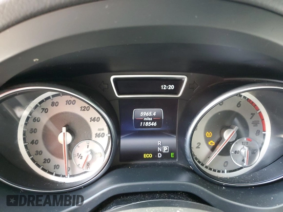 2014 Mercedes-Benz CLA 250 with VIN WDDSJ4EB1EN086751, listed as a Copart auction lot 64943325 with 118,546 mi miles and Salvage title. Bid and sale history available at DreamBid. Image 9.