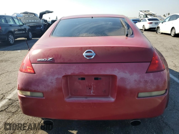 2004 Nissan 350Z Enthusiast with VIN JN1AZ34D24M103270, listed as a Copart auction lot 42976215 with 201,915 mi miles and Salvage Title. Bid and sale history available at DreamBid. Image 10.