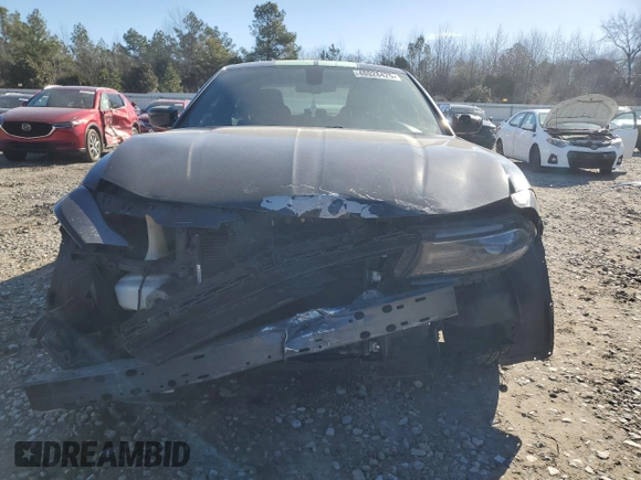 2018 Dodge Charger SXT Plus with VIN 2C3CDXHG6JH176662, listed as a Copart auction lot 48028425 with 132,776 mi miles and Salvage Title. Bid and sale history available at DreamBid. Image 5.