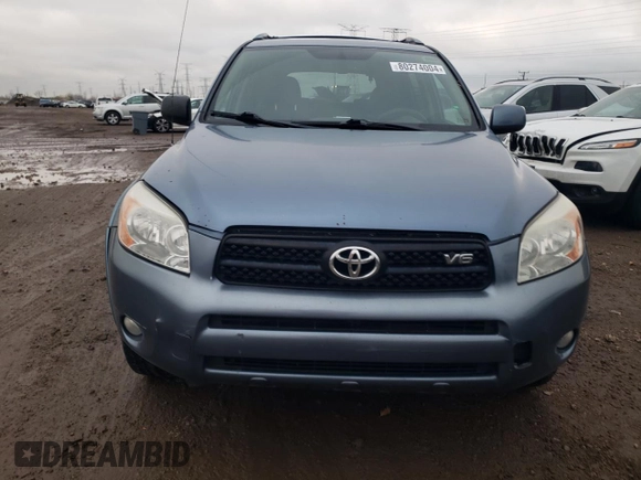 2008 Toyota RAV4 Sport with VIN JTMZK32V086015540, listed as a Copart auction lot 80274004 with 155,270 mi miles and Clean title. Bid and sale history available at DreamBid. Image 5.