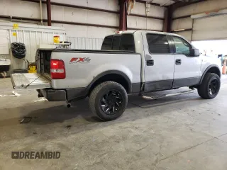 2005 Ford F-150 XLT with VIN 1FTPW14585KD49122, listed as a Copart auction lot 49312163 with 197,995 mi miles and Salvage Title. Bid and sale history available at carsss.com. Image 3.