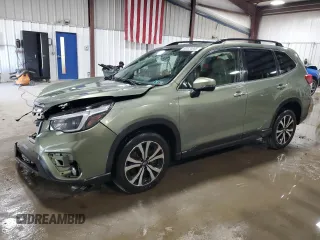 2021 Subaru Forester Limited z VIN JF2SKAUC2MH462162, wystawiony jako Copart lot #60324805 z przebiegiem 61 686 mil mil oraz Szkoda całkowita • Salvage title. Historia ofert i sprzedaży dostępna na DreamBid. Obrazek 1.