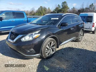 2017 Nissan Murano SL with VIN 5N1AZ2MG7HN116819, listed as a Copart auction lot 86062504 with 135,006 mi miles and Salvage Title. Bid and sale history available at DreamBid. Image 1.