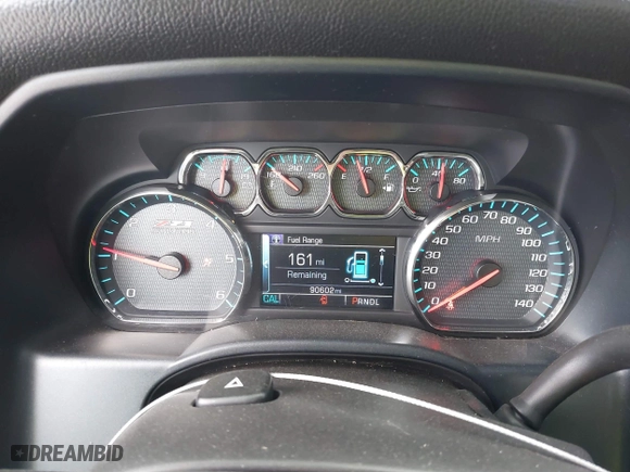 2018 Chevrolet Silverado 1500 LT with VIN 1GCVKREH1JZ117912, listed as a IAAI auction lot 41345368 with 90,602 mi miles. Bid and sale history available at carsss.com. Image 16.