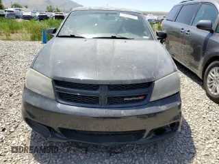 2014 Dodge Avenger SE with VIN 1C3CDZAB8EN222922, listed as a Copart auction lot 61455765 with 118,351 mi miles and Salvage title. Bid and sale history available at DreamBid. Image 5.