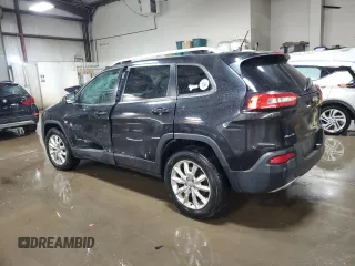 2014 Jeep Cherokee Limited with VIN 1C4PJMDS1EW266615, listed as a Copart auction lot 51103455 with 84,557 mi miles and Salvage Title. Bid and sale history available at carsss.com. Image 2.