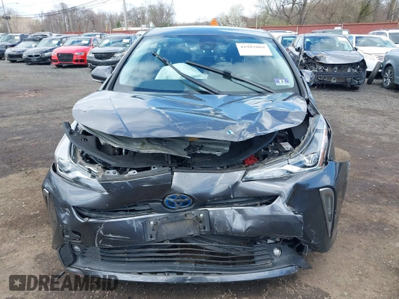 2019 Toyota Prius LE with VIN JTDL9RFU2K3000147, listed as a IAAI auction lot 41982869 with 39,129 mi miles and . Bid and sale history available at DreamBid. Image 12.