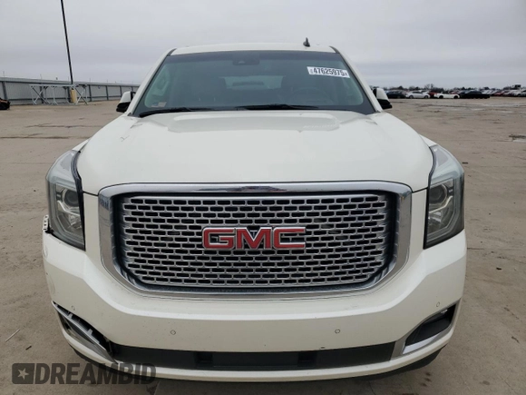 2015 GMC Yukon Denali with VIN 1GKS1CKJ5FR293612, listed as a Copart auction lot 47625975 with 98,533 mi miles and Salvage Title. Bid and sale history available at carsss.com. Image 5.