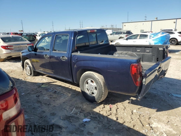 2008 GMC Canyon SLE1 with VIN 1GTCS13E388166904, listed as a Copart auction lot 87927505 with 127,218 mi miles and Salvage Title. Bid and sale history available at carsss.com. Image 2.