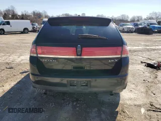 2007 Lincoln MKX with VIN 2LMDU68C37BJ15708, listed as a Copart auction lot 46414305 with 187,216 mi miles and Salvage Title. Bid and sale history available at carsss.com. Image 6.
