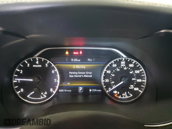 2016 Nissan Maxima SR z VIN 1N4AA6AP0GC438239, wystawiony jako Copart lot #55441945 z przebiegiem 68 614 mil mil oraz Szkoda całkowita • Salvage title. Historia ofert i sprzedaży dostępna na DreamBid. Obrazek 9.