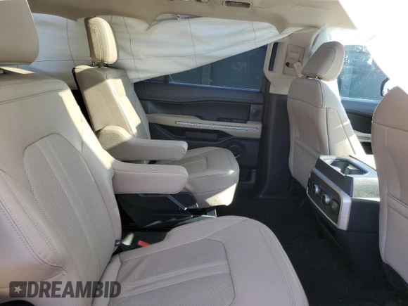 2024 Ford Expedition Max Limited с VIN 1FMJK2A8XREA36711, выставлен на аукционе Copart как лот 42152625 с пробегом 33 805 миль миль и Списание • Salvage title. История ставок и продаж доступна на DreamBid. Изображение 11.