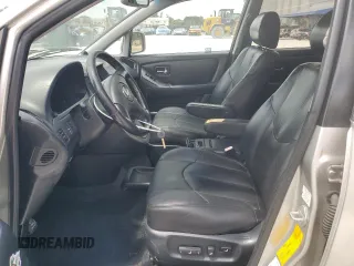 2001 Lexus RX 300 with VIN JTJHF10U910208161, listed as a Copart auction lot 53877765 with 213,286 mi miles and Salvage Title. Bid and sale history available at carsss.com. Image 7.
