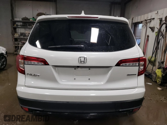 2022 Honda Pilot Special Edition with VIN 5FNYF5H20NB027812, listed as a Copart auction lot 44337145 with 25,705 mi miles and Salvage Title. Bid and sale history available at DreamBid. Image 6.