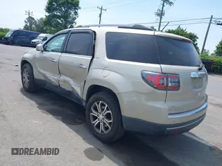 2014 GMC Acadia SLT z VIN 1GKKRRKD0EJ194862, wystawiony jako IAAI lot #42145057 z przebiegiem 164 998 mil mil oraz . Historia ofert i sprzedaży dostępna na DreamBid. Obrazek 3.