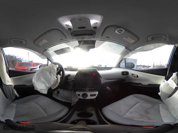 2018 Toyota Prius Two with VIN JTDKARFU7J3058840, listed as a IAAI auction lot 41596210 with 68,940 mi miles. Bid and sale history available at carsss.com. Image 19.