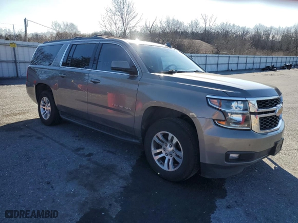 2019 Chevrolet Suburban LT with VIN 1GNSKHKC7KR239060, listed as a Copart auction lot 48170715 with 108,807 mi miles and Salvage Title. Bid and sale history available at carsss.com. Image 4.