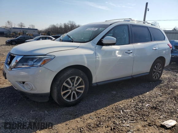 2013 Nissan Pathfinder S with VIN 5N1AR2MM6DC637459, listed as a Copart auction lot 46244265 with 149,396 mi miles and Clean Title. Bid and sale history available at carsss.com. Image 1.