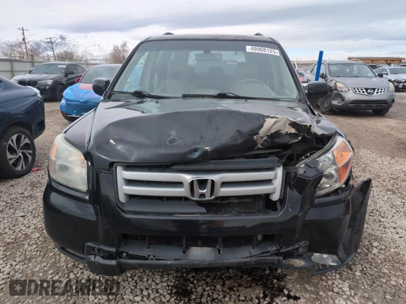 2006 Honda Pilot EX-L with VIN 5FNYF18576B019873, listed as a Copart auction lot 49908125 with 280,836 mi miles and Salvage Title. Bid and sale history available at DreamBid. Image 5.