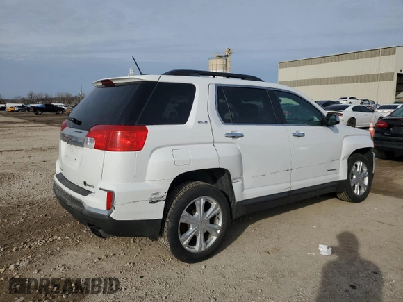 2016 GMC Terrain SLE with VIN 2GKFLTE3XG6234853, listed as a Copart auction lot 47572435 with 155,579 mi miles and Salvage Title. Bid and sale history available at DreamBid. Image 3.