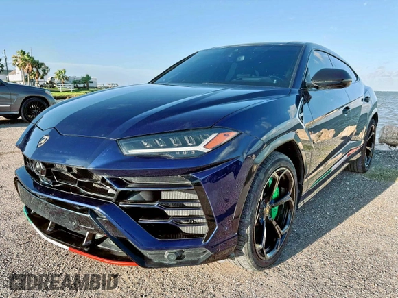 2019 Lamborghini Urus с VIN ZPBUA1ZL7KLA02968, выставлен на аукционе Copart как лот 60992945 с пробегом 9 750 миль миль и Списание • Salvage title. История ставок и продаж доступна на DreamBid. Изображение 2.