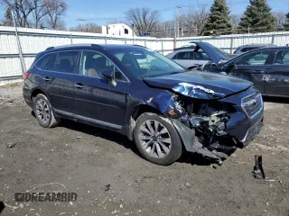 2018 Subaru Outback Touring with VIN 4S4BSETC2J3360999, listed as a Copart auction lot 48767705 with 72,453 mi miles and Salvage title. Bid and sale history available at DreamBid. Image 4.