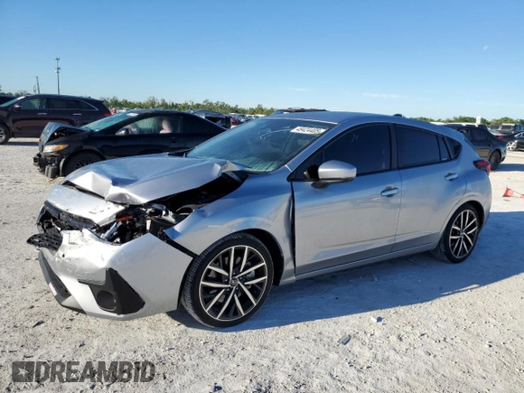2024 Subaru Impreza Special Sports z VIN JF1GUAFC7R8312265, wystawiony jako Copart lot #49424405 z przebiegiem 23 086 mil mil oraz Szkoda całkowita • Salvage title. Historia ofert i sprzedaży dostępna na DreamBid. Obrazek 1.